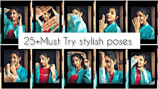 25 stylish photo pose for girls Must try ❤️ How to selfie pose in jecket [upl. by Nelaf168]