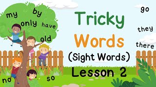 Tricky Words  Sight Words  Lesson 2  Reading Practice phonicsreading [upl. by Atikehs43]