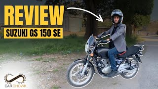 SUZUKI GS 150 SE REVIEW l Suzuki bike detailed review suzukigsxr150 carchowk [upl. by Siraj]