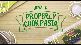 Kitchen 101 How to Properly Cook Pasta [upl. by Hcirdeirf595]