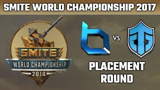 SMITE World Championship 2018 Placement Round  Obey Alliance vs Entity Gaming [upl. by Nnylsor]