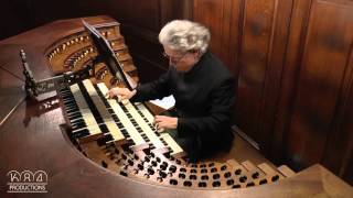 SaintSulpice organ Daniel Roth plays Bach Schübler Chorale quotKommst Du nunquot BWV 650 [upl. by Wendel728]