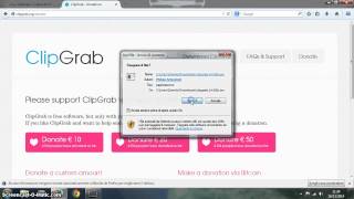 Installare ClipGrab [upl. by Niro]