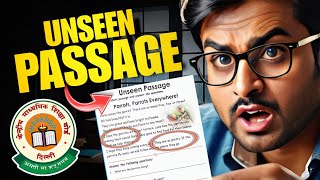 unseen passage class 10 🔥  unseen passage in english class 10  class 10  board exam 2024 [upl. by Ateiram]