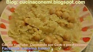 Video Ricetta Pasta Riccia e Ceci alla Napoletana  Cucinando per Caso e per Passione EmiBaldo [upl. by Ecallaw]