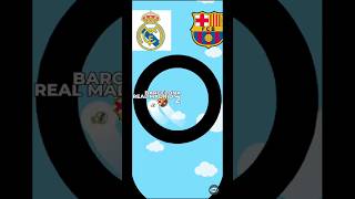 Real Madrid vs Barcelona footballshorts football soccercomparison [upl. by Aihsema]