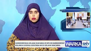 WARKA HABEEN TELEFISHINKA QARANKA SOOMAALIYEED 08082024 [upl. by Latham]