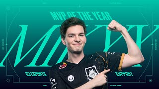 G2 Mikyx  2023 LEC MVP of the Year [upl. by Aselehc104]