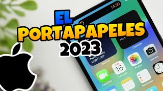 👉 Donde Esta el PORTAPAPELES en IPHONE 2023 🔥 [upl. by Ttergram]