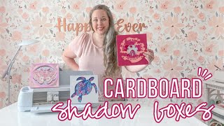 Which Cardstock is BEST to use for a Shadow Box Cricut Cardstock VS Recollections [upl. by Nekal]