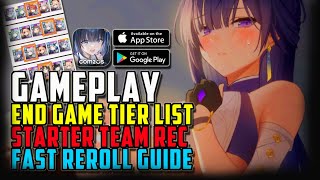 UPDATE Tier List and Reroll Starseed Asnia Trigger Android IOS Official Launch Gameplay [upl. by Siroved]