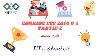 Corrigé EFF 2014 V1 Partie 2 [upl. by Hcnarb]