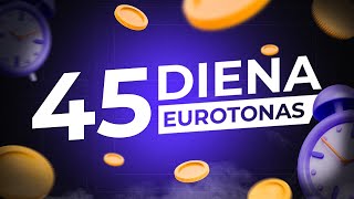 🔴LIVE🔴EUROTONAS 1€  1 MIN  DAY 45 [upl. by Akeit]