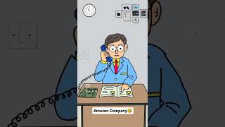 Amazon company 😂 funny comedy animated KDL0018 [upl. by Yntruoc]