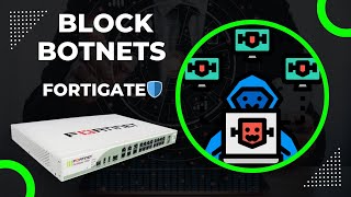 FortiGate botnet blocking tutorial 🔒 – protect your network from attacks now 🚫🛡️ [upl. by Yelime716]