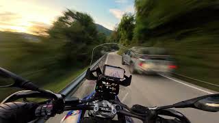 BMW R1300GS in den Dolomiten  Atemberaubende ItalienTour DJI Action 4 Valastagna SP38 RAW 4K Sound [upl. by Wamsley270]