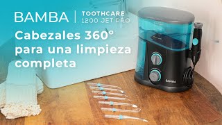 Irrigador bucal Bamba ToothCare 1200 Jet Pro [upl. by Bronnie924]