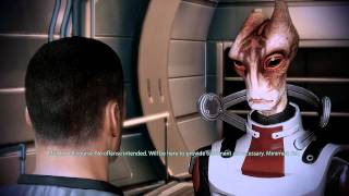 Mass Effect 2 Mordin about Tali romance [upl. by Eednas]