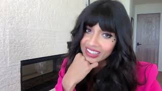 Jameela Jamil amp Flula Borg Talk PITCH PERFECT BUMPER IN BERLIN Musical Numbers [upl. by Kotick]