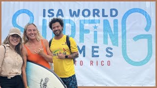 ISA WORLD SURFING GAME 2024 FEBRERO 25 AreciboPUERTO RICO 🇵🇷 puertorico vlog ISASURFING [upl. by Enyallij624]