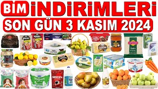 BİM İNDİRİMLERİ HAFTALIK KATALOĞU  BİM KASIM İNDİRİMLERİ  BİM SEBZE GIDA FİYATLARI  BİM BU HAFTA [upl. by Aehcim]