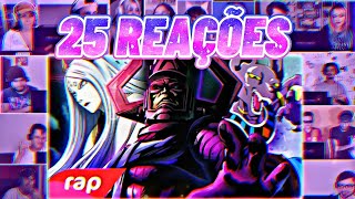 MULT REACT  Rap da KaguyaBills e Galactus  DESTRUIDOR DE MUNDOS NERD HITS [upl. by Zoarah]