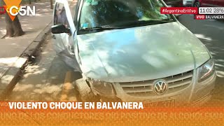 VIOLENTO CHOQUE en BALVANERA Uno de los CONDUCTORES dio POSITIVO de ALCOHOLEMIA [upl. by Duncan942]