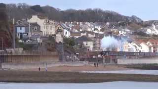 LNER B1 Class 460 no 61306 Mayflower at Dawlish [upl. by Gerhardine]