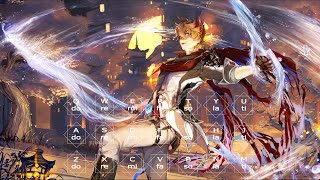 『Tartaglia Childe Boss Theme  無尽蔵の演劇』Genshin Impact Windsong Lyre  原神のライアー [upl. by Nnylarej424]