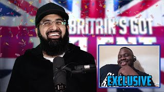 BRITAINS GOT TALENT FINALIST READ QURAN LIVE EXCLUSIVE INTERVIEW [upl. by Ile]