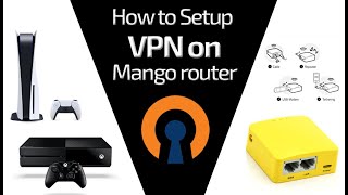 How to setup AllSafeVPN on Mango GLMT300NV2 Tutorial [upl. by Ennayar]