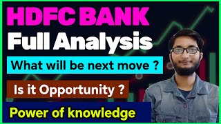 hdfc bank share latest news  hdfc bank share  hdfc share latest news  HDFC BANK ANALYSIS [upl. by Hamachi593]