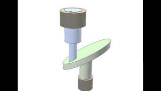 Inclining disk mechanism 1 [upl. by Etnaled]