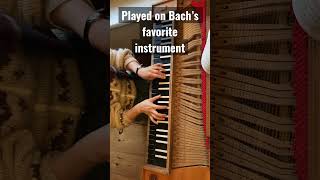 J S Bach on clavichord WTC I Prelude No 9 in E major WTC I emoll BWV 854 [upl. by Nylyram]