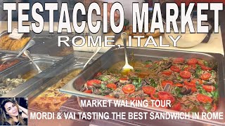 Testaccio Market  Mercato Testaccio  Rome Italy 🇮🇹  Food amp Travel by Marie [upl. by Hctim]