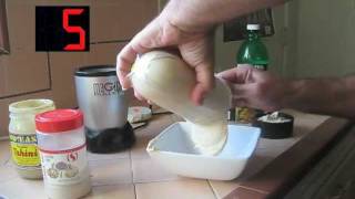 How to Make Hummus in 60 Seconds thats better than Trader Joes using Magic Bullet [upl. by Izak]