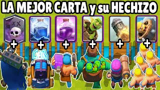 LA MEJOR CARTA Y SU HECHIZO  OLIMPIADAS de CLASH ROYALE [upl. by Studdard]