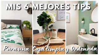 6 TIPS PARA MANTENER LA CASA LIMPIA Y ORDENADA POR MÁS TIEMPO 🪴 Así cuido de mi hogar y familia ✨ [upl. by Donnell912]