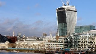 20 Fenchurch St London quotThe Walkie Talkie Buildingquot  720p [upl. by Okimik]