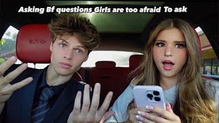 Asking Boyfriend Questions Girls are Afraid To Ask [upl. by Eicarg158]