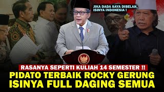 CERDAS GILA  Pidato Rocky Gerung TERBAIK dan Terbaru sepanjang Masa Hakikat Indonesia [upl. by Nived]