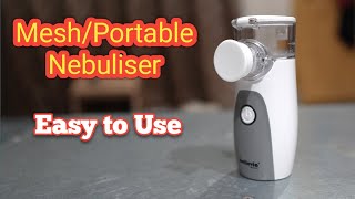 mesh nebulizerportable nebulizersmall nebulizerrechargeable nebulizernebulizer for kids [upl. by Westmoreland182]