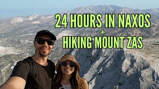 How to travel NAXOS and hike MOUNT ZAS [upl. by Martres]