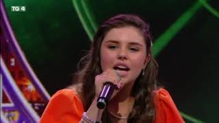 Enya Cox Dempsey  quotLe Chéilequot  Live during 🇮🇪 Junior Eurovision Éire 2024 [upl. by Leandra]