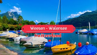 Villages Amden and Weesen Switzerland  The Perfect Vacation  Swiss Alps 🇨🇭 [upl. by Gardel]