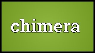 Chimera Meaning [upl. by Dnalyar]