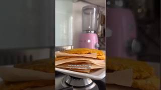 High Protein Vegan Savoury Pancakes Recipe  Easy amp Healthy veganprotein shorts eyeam👁️❇️wellness [upl. by Asiuol]