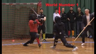 Longsword Analysis 4 Long Volley with World Number 1 [upl. by Blood320]