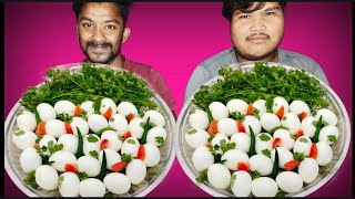 Egg Boil Eating Challenge  Food Eating Competition  AHFOODCHALLANGE [upl. by Yeleak]