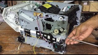 HP Laserjet p2035 and p2055 how to remove a fuser unit [upl. by Pirali]